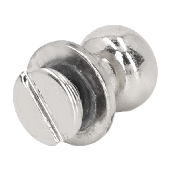 200 sett munkerivett med høyglans, glattere 10x8mm utsøkt utførelse lær DIY håndverksartikler for DIY klær vesker sølv