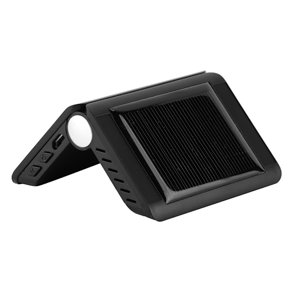 Solcellsdriven TPMS 2.4 tum Bil Däcktrycksövervakningssystem med 4 Externa Sensorer ADAS Alarm