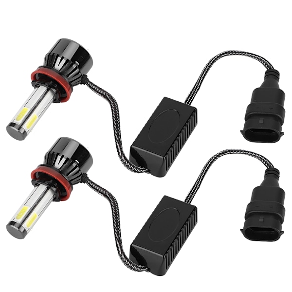 2 st 80W vita LED-strålkastare för bil LED-lampor strålkastare G7 för H8 H9 H11
