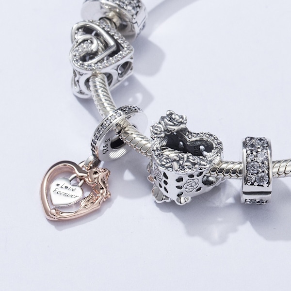 Sterling Silver Armband Slangkedja Armband, 7.9 TUM