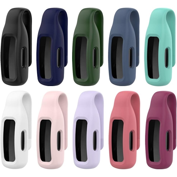 Fitbit Inspire 2 -yhteensopiva pidike - Silikoni pidikekotelo (10 kpl)