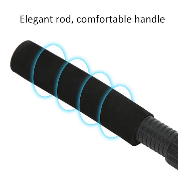 Morsom kattepinner, realistisk, fleksibel, interaktiv trinse, teleskopisk fiskestang, katteleke for katter Saury Fishing Rod