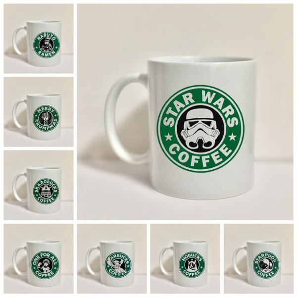 Wampumtuk Starwars Må Kraften Være Med Dig 11 Ounces Sjov Kaffe Krus