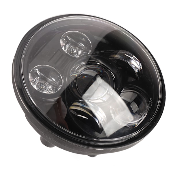 DC 10‑60V 5.75in Motorcykel Forlygte LED Hvid Belysning Rundt Forlygte Udskiftning til Davidson 883
