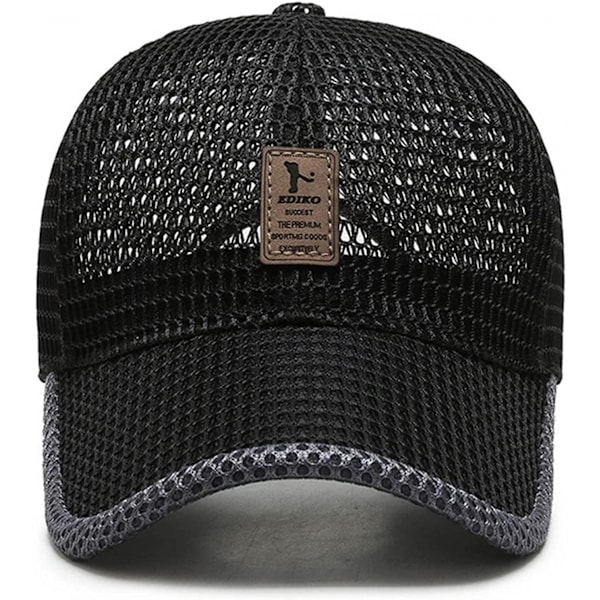 Sommar Mesh Baseball Cap Trucker Mesh Hat Baseball Cap för M E