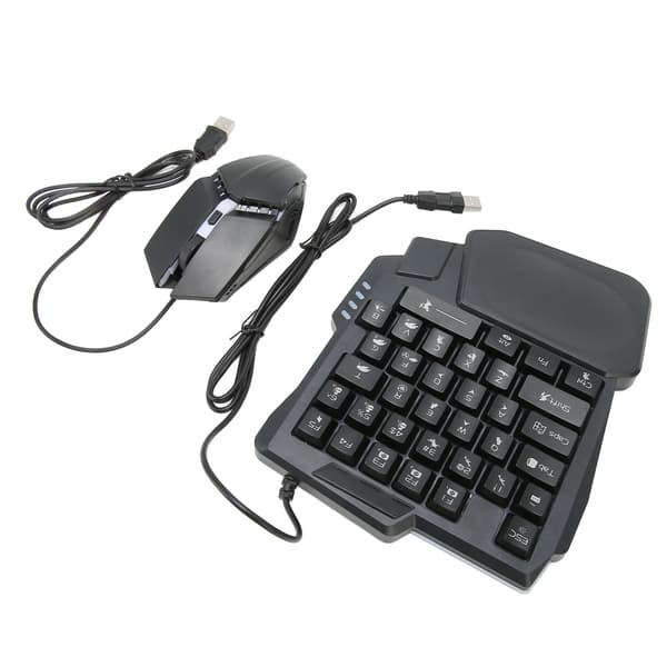 4 i 1 Mobilspel Combo Pack Mobil Gamepad Controller Gaming Tangentbord Mus Konverter för Android för IOS
