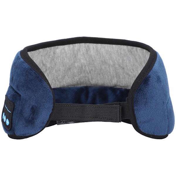 Hemmakontors Bluetooth-hörlurar Sömnmask med Trådlöst Inbyggt Hörlurar Musik Mask Blå