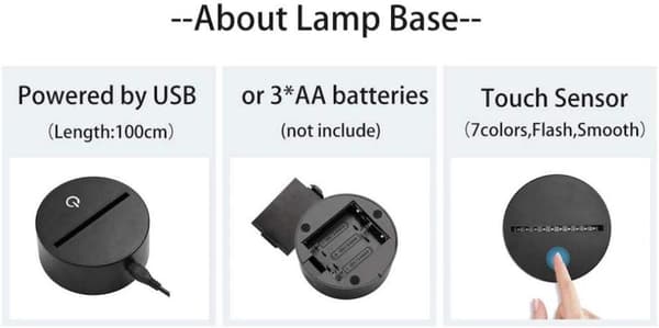 3D Apex Legends Natlampe LED Farveskiftende Lys til Gam