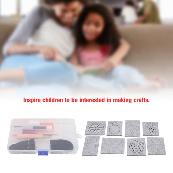 DIY Non-woven Fabric Fruit Shape Needle Felting Template Mold Handcraft Making Tool Accessorie