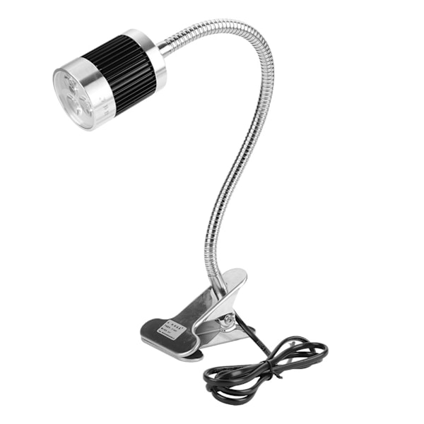 LED-maskinarbetslampa Svanhalsklämma/Fast bas Clamp Switch Lamp (#03)