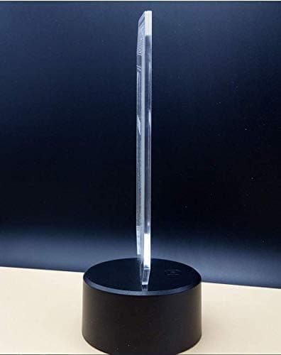 Inspirerende Kylling Hane Ring 3D Bordlampe, Kunst til Natbordet