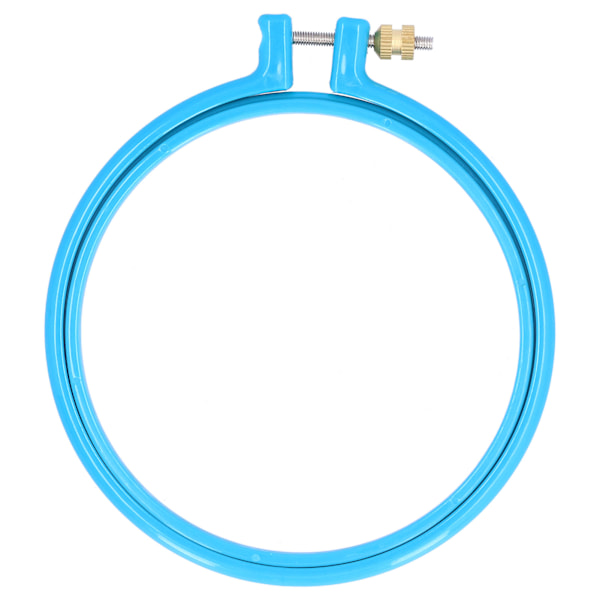 Korssting broderi sirkel plast fargerik ring for DIY kunst håndverk sying 5in