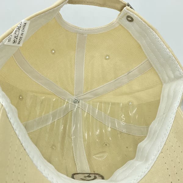 Hat Dame Vitalitet Sødt Smil Broderi Forår Og Efterår Grey