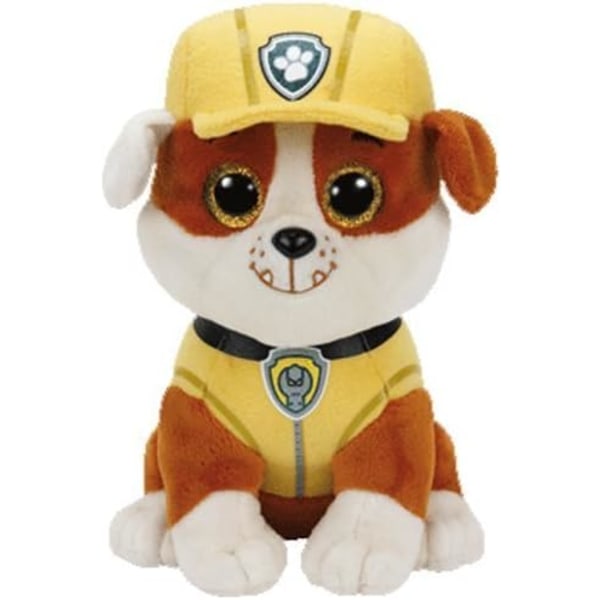 Paw Patrol Plysjdyr, Stoffdyr, Dukker, Myk Plysj Stoffdyr, Overraskelse til Jul, Høytider og Bursdagsgaver til Barn Jenter Gutter Rubble 23cm