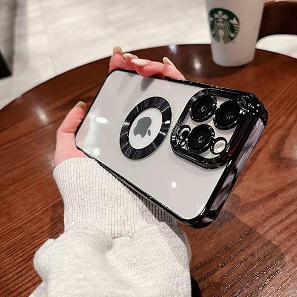 Kompatibel med iPhone 12 Pro Max Skal med Kameraobjektiv Pro