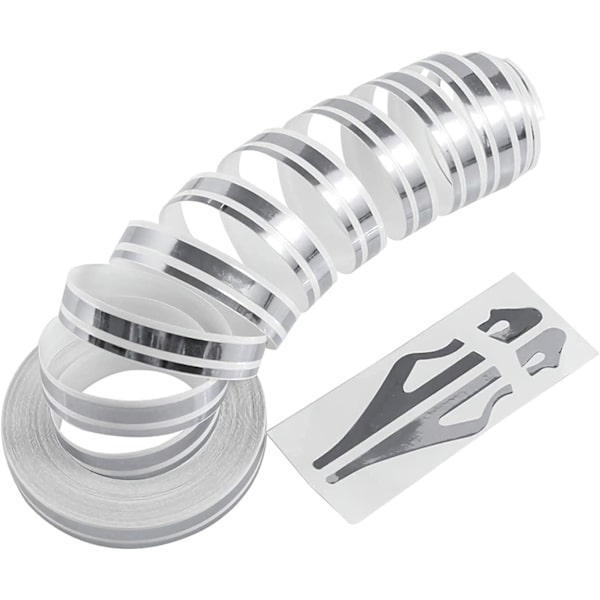 Sort Pinstripe Tape Bil Karosseri Side Stripe Dekal Talje Sticker Auto Pinstripe Tape til Biler