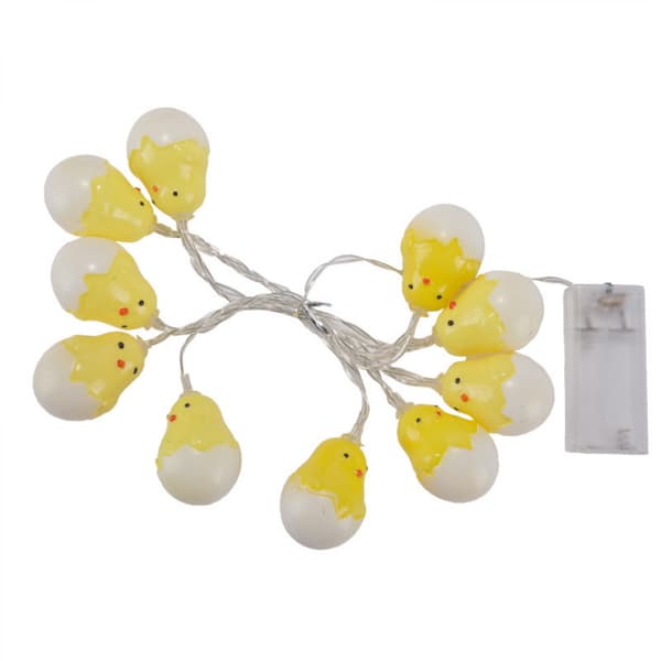 3 m Påske Kylling Lyslenke 20 LED Egg Fairy Light Stri