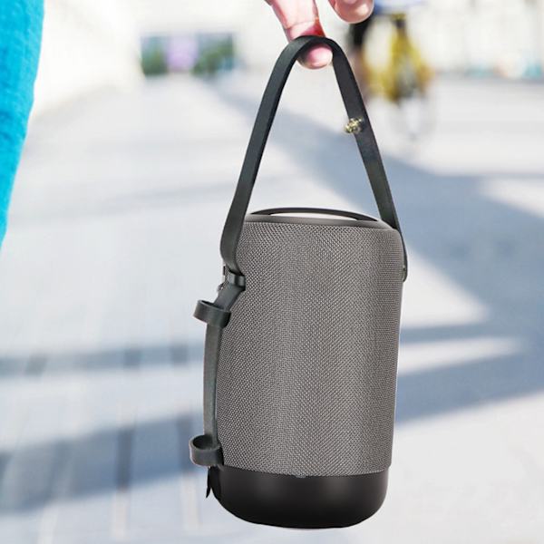 Bluetooth-högtalare multifunktionell IPX5 vattentät stark bas stereoljud handsfree-samtal bärbar trådlös högtalare för hemresa fest Grey