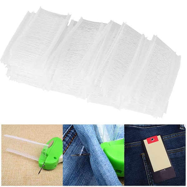 10000 st PP Universal Klädprislappsstift Passar för Prislappspistol Fäststift (Transparent 25mm)