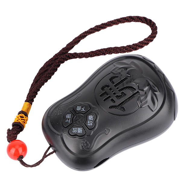 Populär praktisk Buddha-maskin Retro Delikat Hem Broadcast Chanting Maskin(Svart)