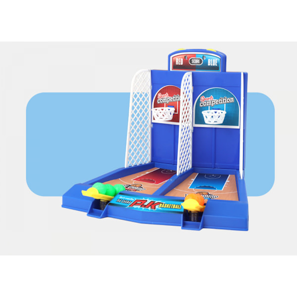 2 stk. Desktop Arcade Basketball Game, Tabletop Indoor Baske