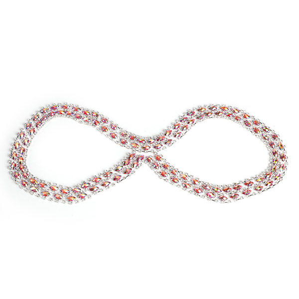 DIY Imitert Diamant Mesh Wrap Rull Krystall Rhinestones Bånd Bryllupsdekor