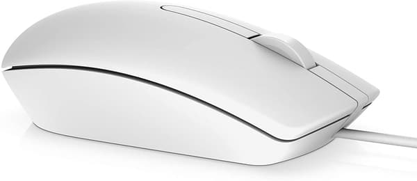 Kablet USB Mus Optisk USB Kablet Mus - Hvid