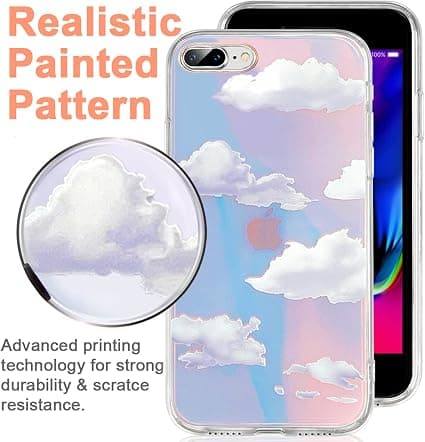 Yhteensopiva iPhone 8 Plus -kotelo, iPhone 7 Plus 5,5 tuuman kotelo C