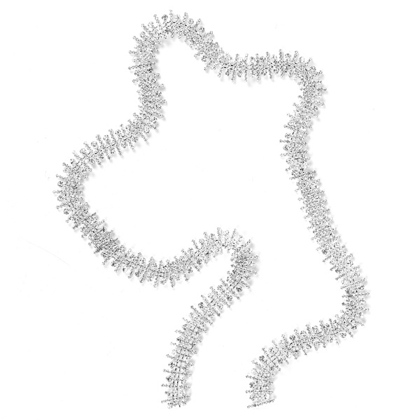 1 Yard Rhinestone Crystal Chain Craft Sy på kläder Väska Handarbete DIY Dekoration (#2)