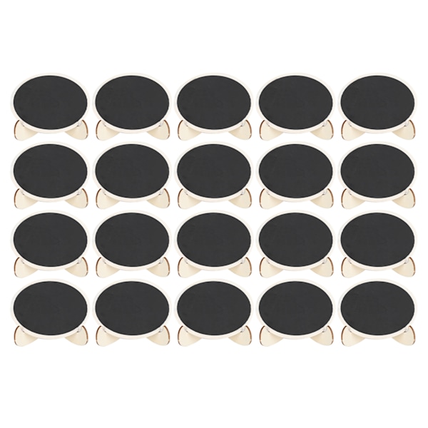 2 Set Trä Mini Krita Tavlor Plats Kort Bröllop Dekoration Hantverk Display Griffeltavla