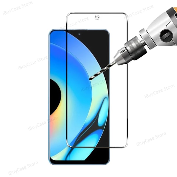 4PCS skärmskydd för Realme 8 Pro härdat glas