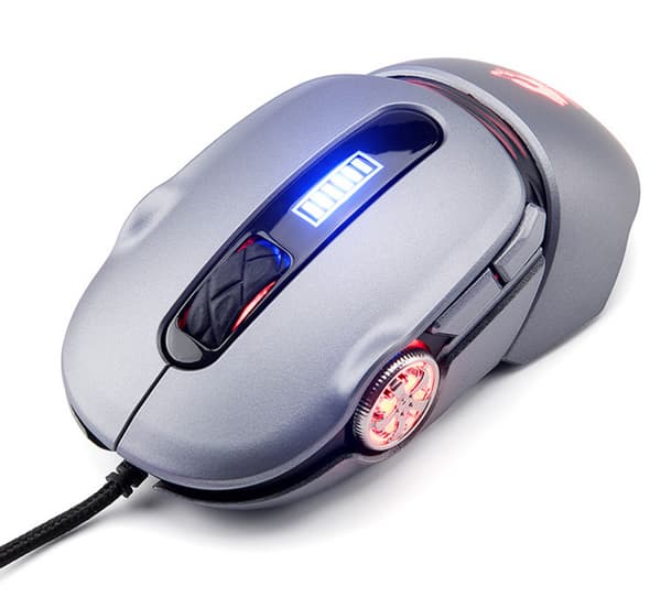USB Kablet Mus, 3200 DPI 6 Knapp Stille Pustelys Er