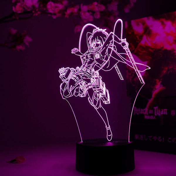 Mikasa Ackermann Action Otaku Lampa – Attack on Titan – Anime