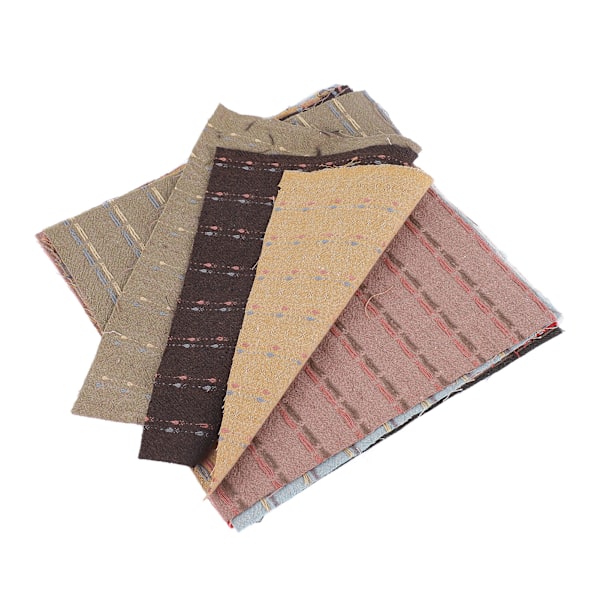 8 st Quilting Fabric 7,9x7,9 tum Handcraft DIY Mjuk Hudvänlig Andningsbar Bomullssömnadstyg för Väskor Handväskor