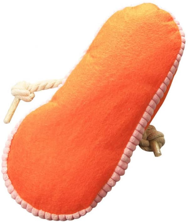 Hundetyggelegetøj, sikkert og holdbart hundepivelys Mini Sneaker