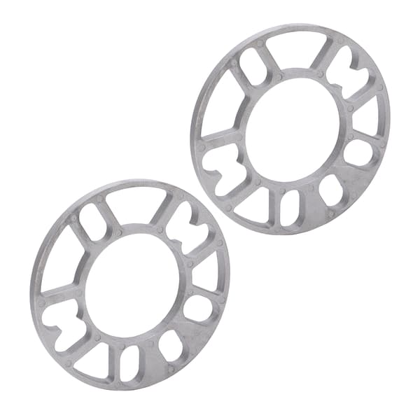 2 stk Hjulspacer Shim 10mm Aluminium Universal til 4 5 Stud Køretøjer PCD Fra 98mm Til 120mm
