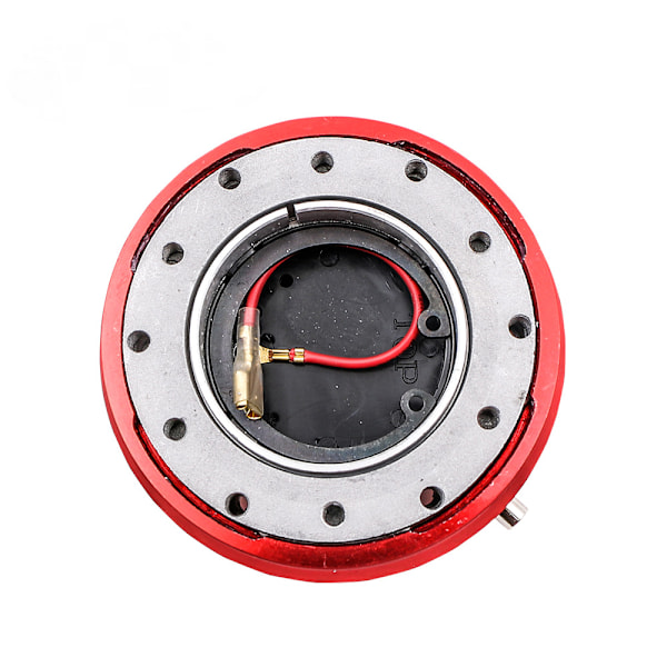 Snabbkopplingsratt Kit Universellt Racing Ratt Snabbkoppling Booster - Svart (En Del)