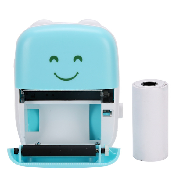 Mini lommeprinter til studerende til Bluetooth mobiltelefon blå forkerte øvelser fotoprint