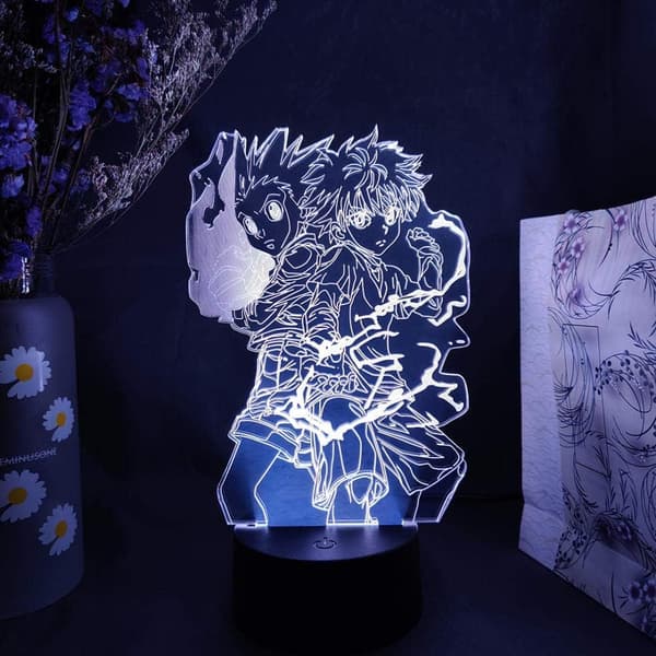 Hunter X Hunter 3D Illusion Nattlampa Smart Touch,Ide