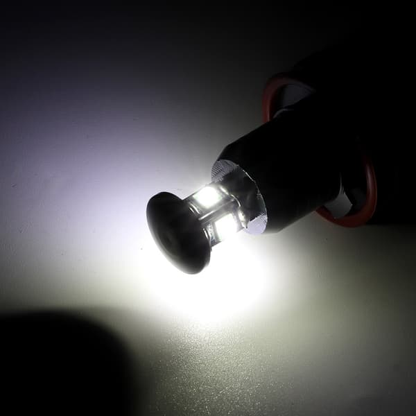 2 st För H8 40W Super Ljusa Angel Eyes Dimljus LED-lampor Passar för E91 E92 E93