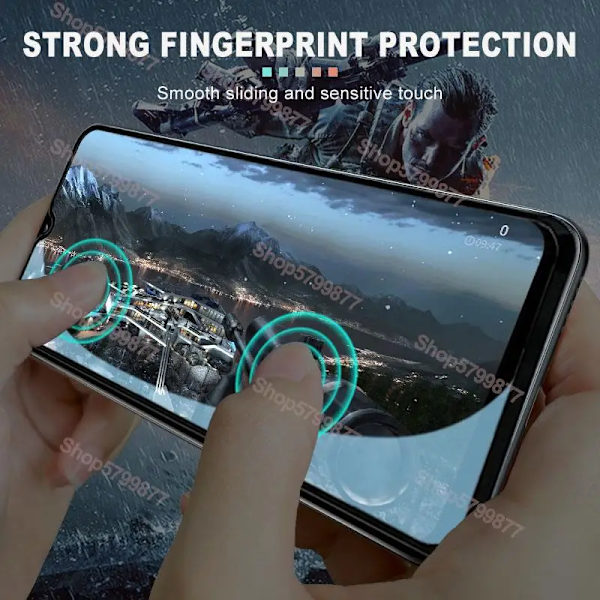 Härdat glas för Realme C20 skärmskydd