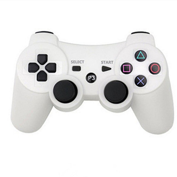 Trådlös fjärrkontroll joystick gamepad kompatibel med dubbla vibrationsspel A
