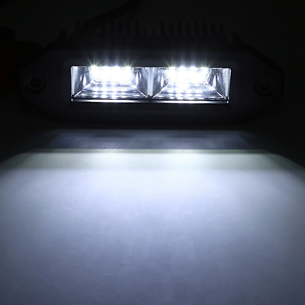 40W Flomlys LED-lyslist Baklys Kjørelys Tåkelys for Jeep ATV UTV SUV Truck BoatD Light B