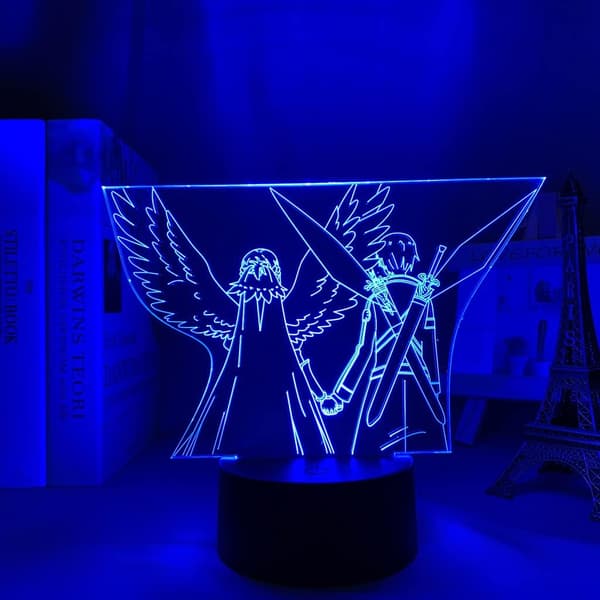 SAO Anime Figur LED Lys Søte Gutter & Jenter Julebursdag