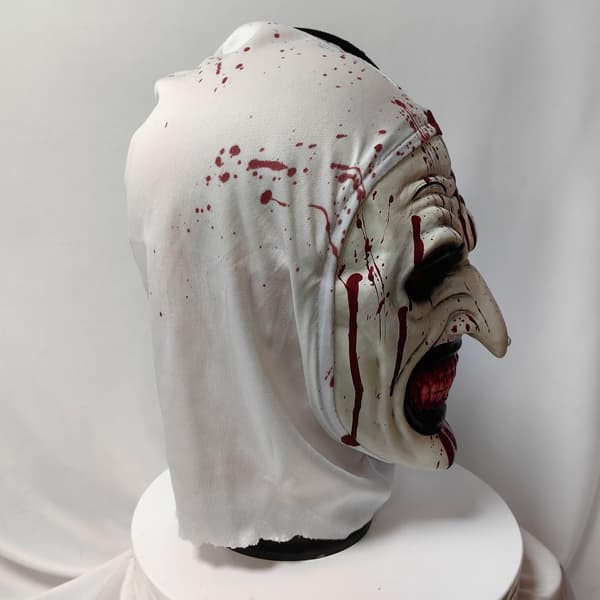 Skræmmende Joker Klovnemaske – Latex Horror Rollespilsrekvisit til Halloweenfester og Cosplay