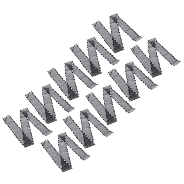 10 meter kantbånd polyester tyl til tøjtilbehør DIY hovedbeklædning hår 2,6 tommer (sort C1 )