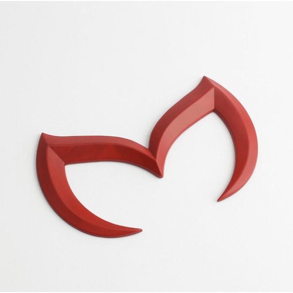 Til Mazda Sort Sporty Metal Evil 'M' Bagagerumsmærke Dekal Emblem Glans 3 5 6