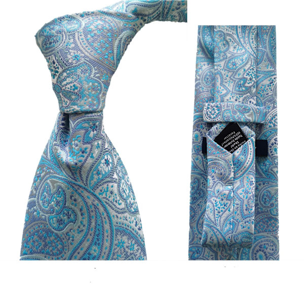 Herre Slips Mode Slips Bryllupsfest Møde Ud Blue
