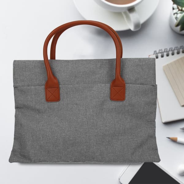 14/15,4 tommer bærbar computer sleeve business slim notebook håndtaske bære etui lysegrå 14 tommer