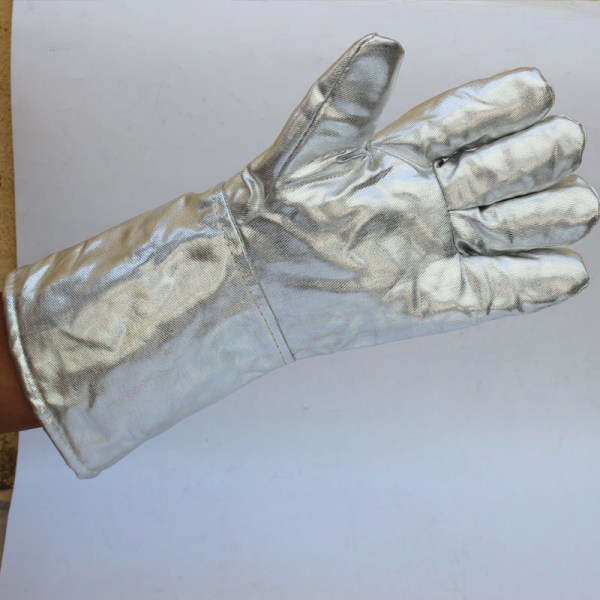 Aluminiumfolie högtemperaturbeständiga handskar fi